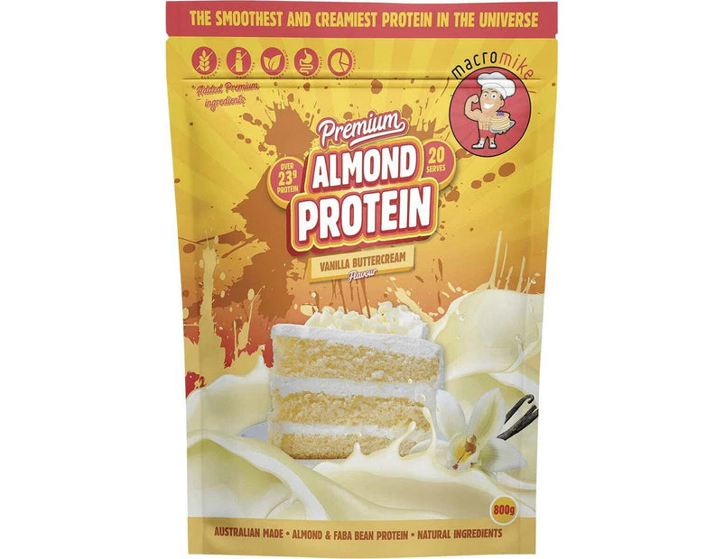 Macro Mike Almond Protein 800g