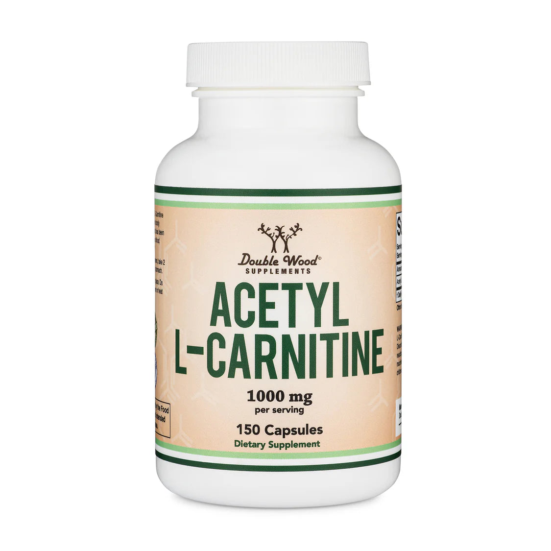 Double Wood Acetyl L-Carnitine (ALCAR) 150caps