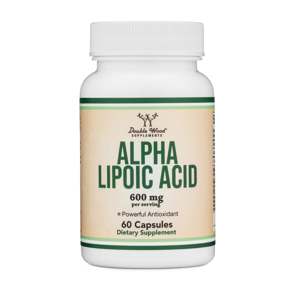 Double Wood Alpha Lipoic Acid 60caps