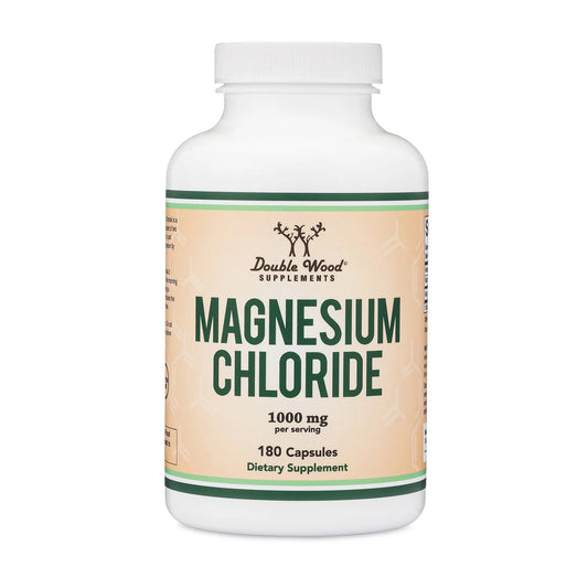 Double Wood Magnesium Chloride Supplement 180caps