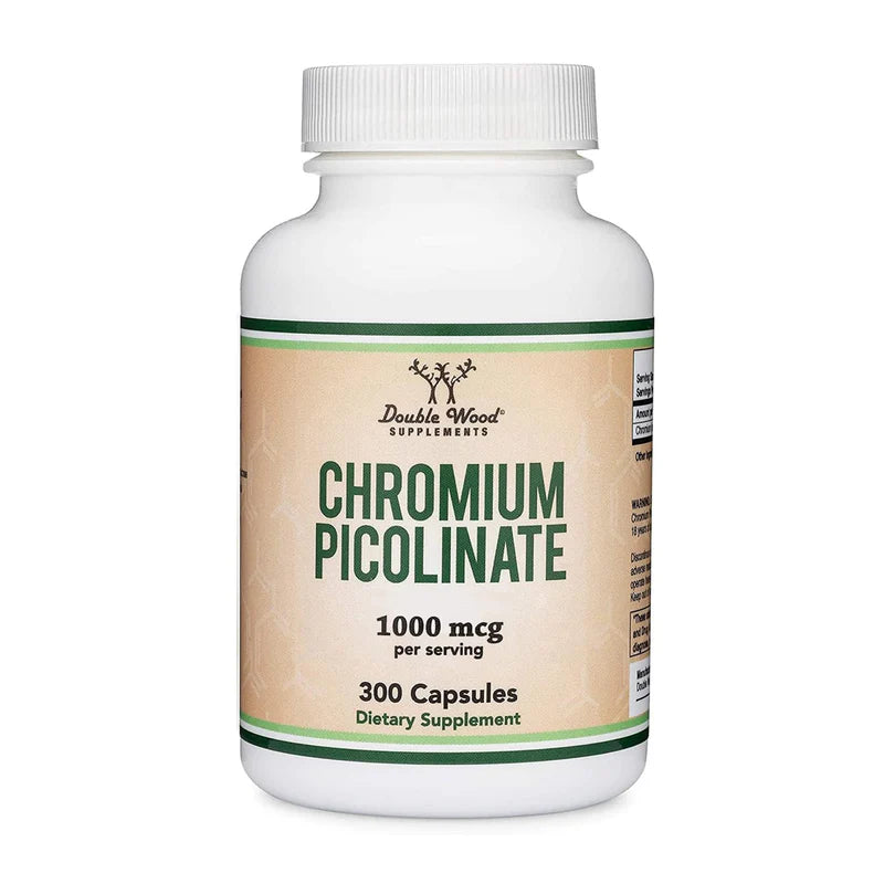 Double Wood Chromium Picolinate Supplement 300caps