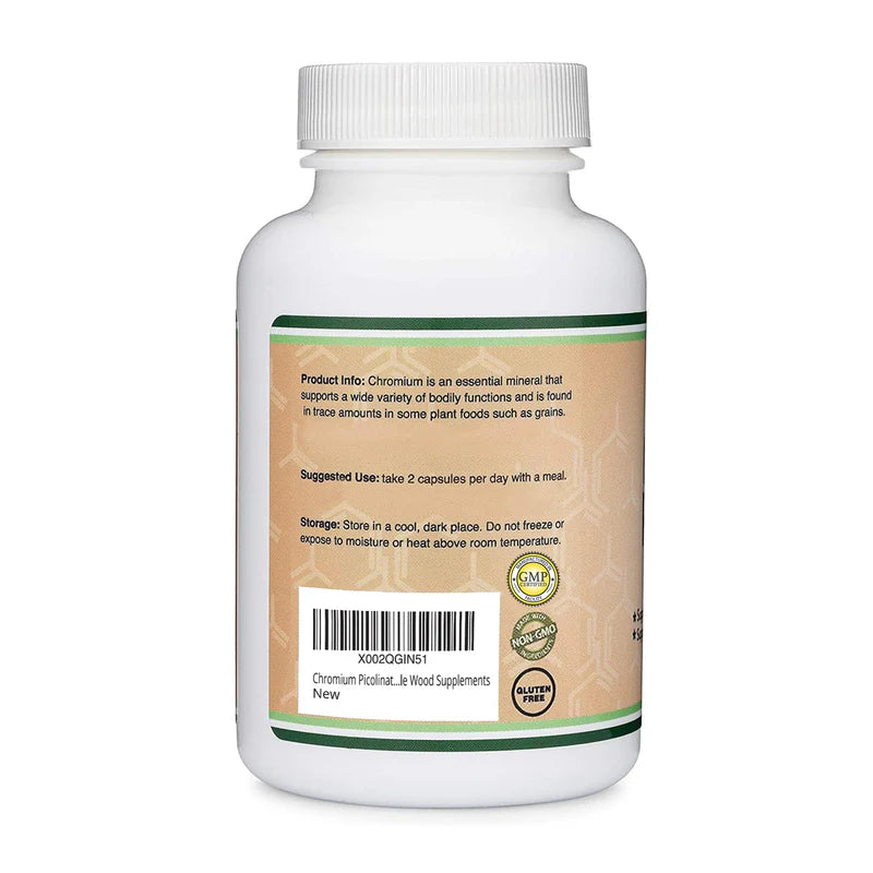 Double Wood Chromium Picolinate Supplement 300caps