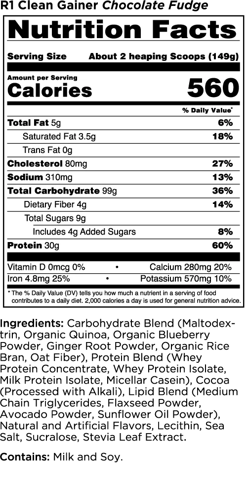 Rul1 Clean Gainer 4.32kg