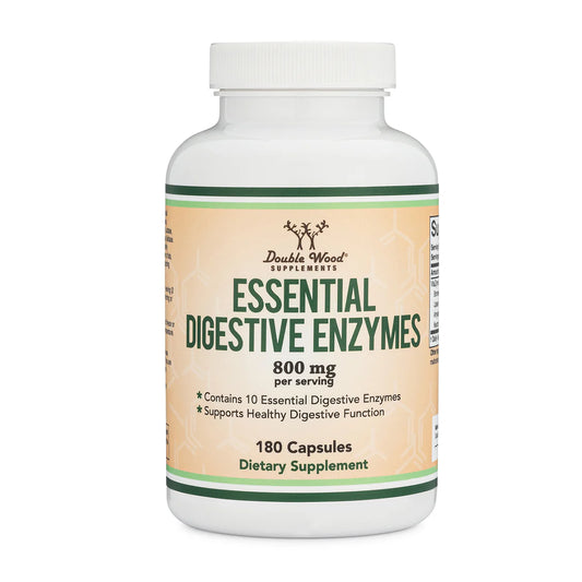 Double Wood Essential Digestive Enzymes 180caps