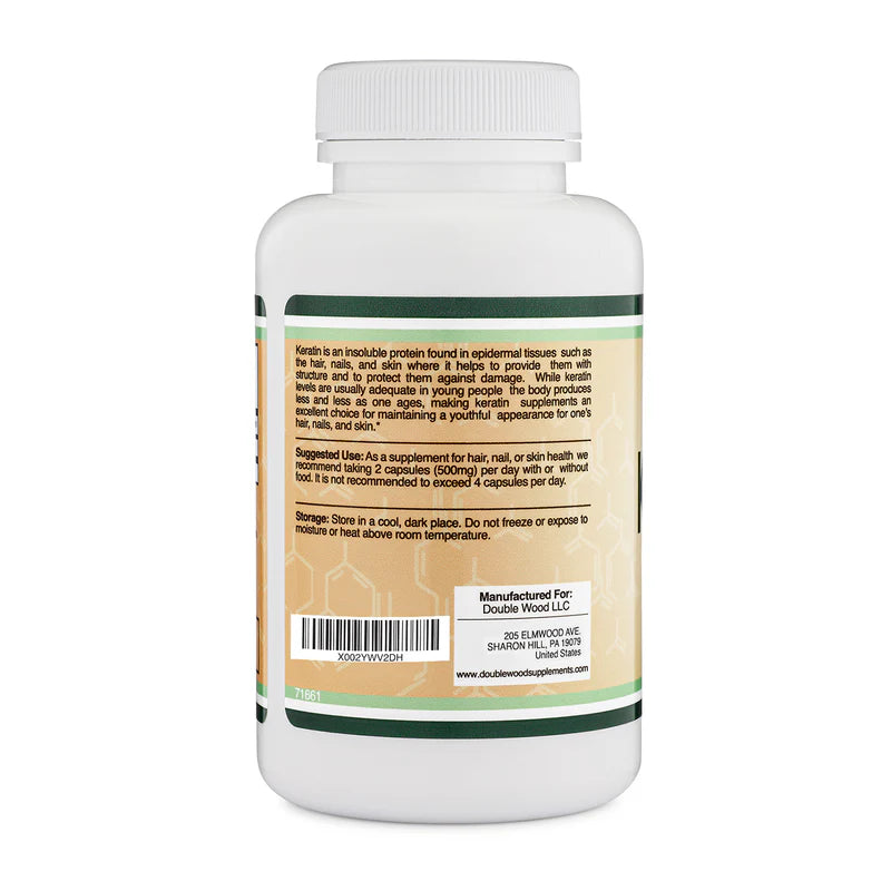 Double Wood Keratin Supplements 120caps