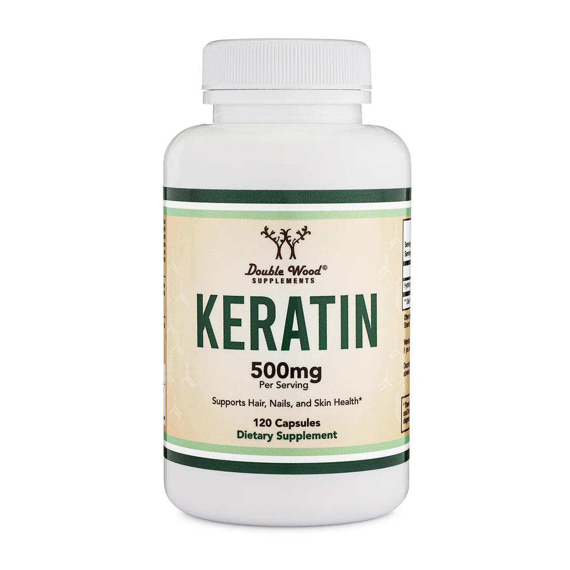 Double Wood Keratin Supplements 120caps