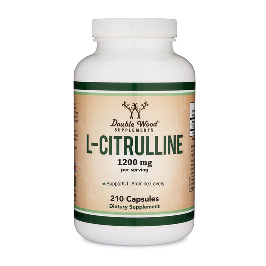 Double Wood L-Citrulline Supplement 210caps