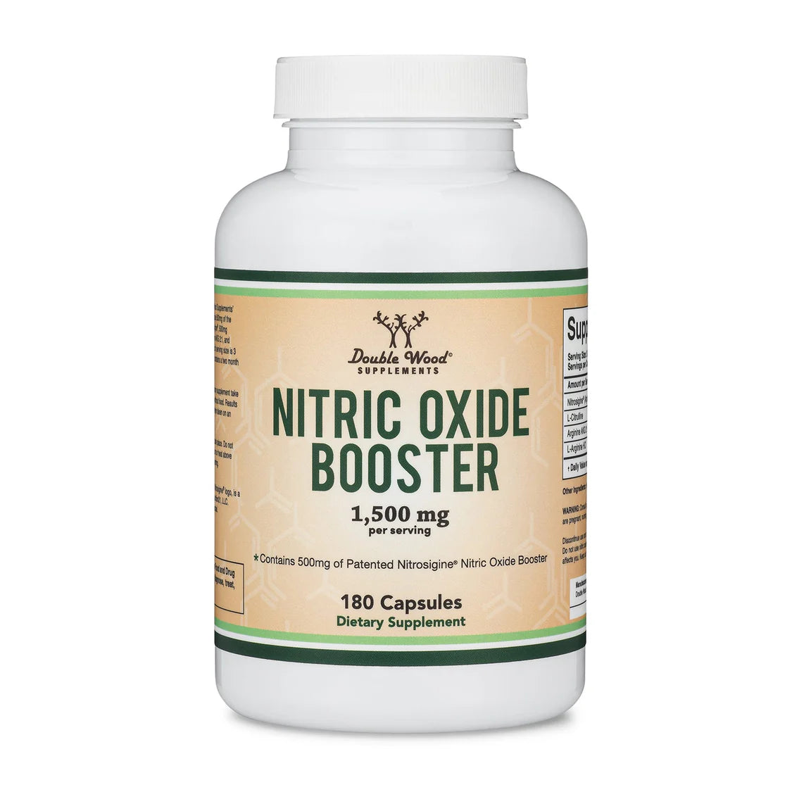 Double Wood Nitric Oxide Booster 180caps