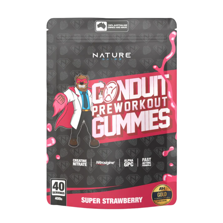 Conduit Pre Workout Gummies 40 serves