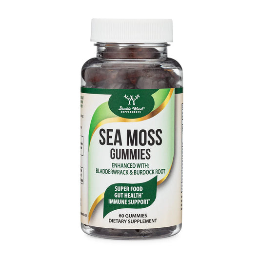 Double Wood Irish Sea Moss Gummies 30 serves