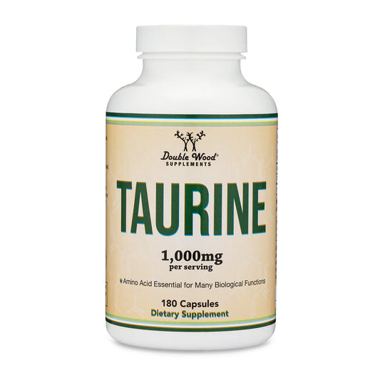 Double Wood L-Taurine Supplement 180caps