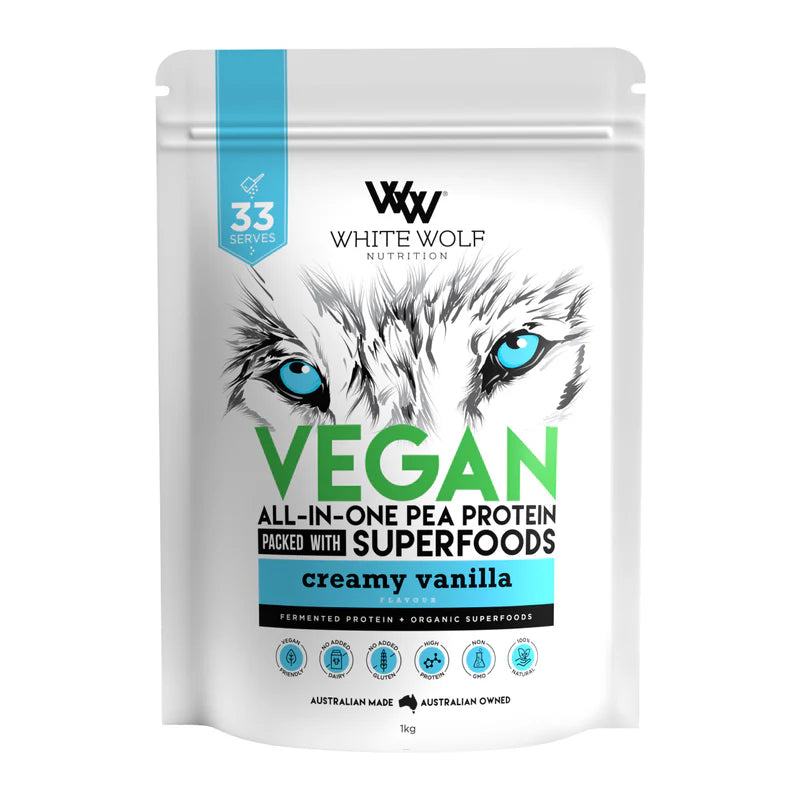 White Wolf All-In-One Pea Protein with Superfoods