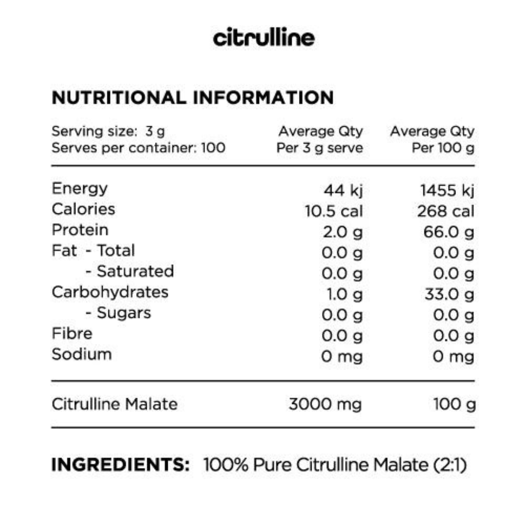 Switch Nutrition Citrulline Malate 300g